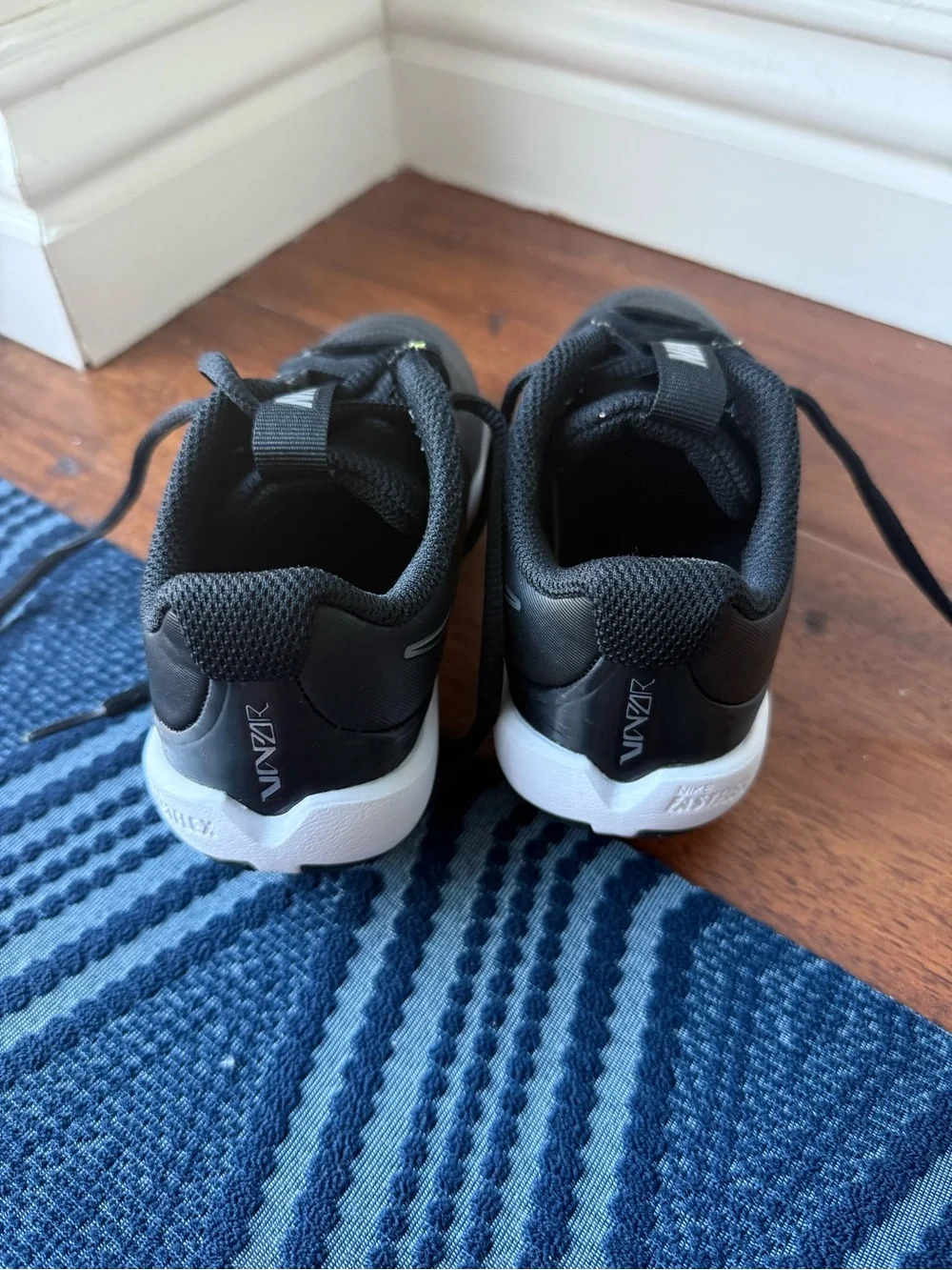 Nike Kids' Black Football Cleats 13C